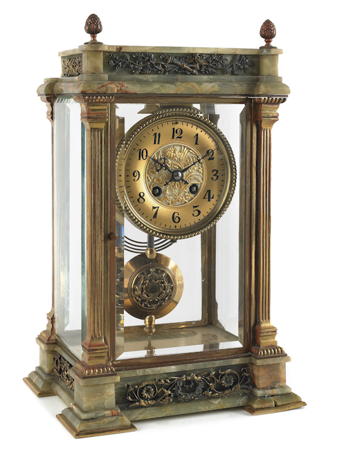 French ormolu mounted mantle clock 176892