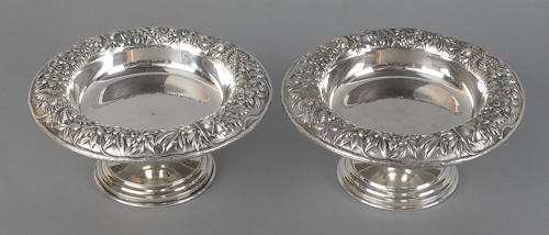 Pair of S Kirk Son sterling 17688b