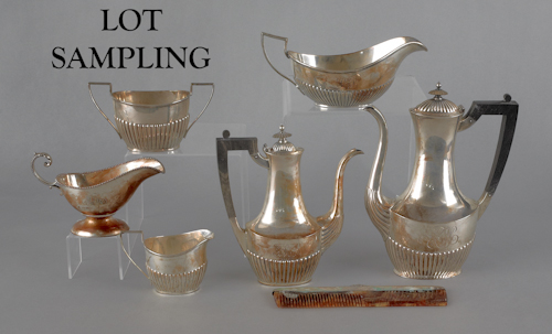 Group of Gorham sterling silver 1768ea