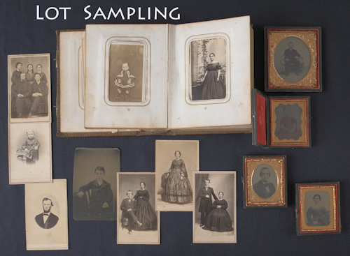 Large collection of early photographs