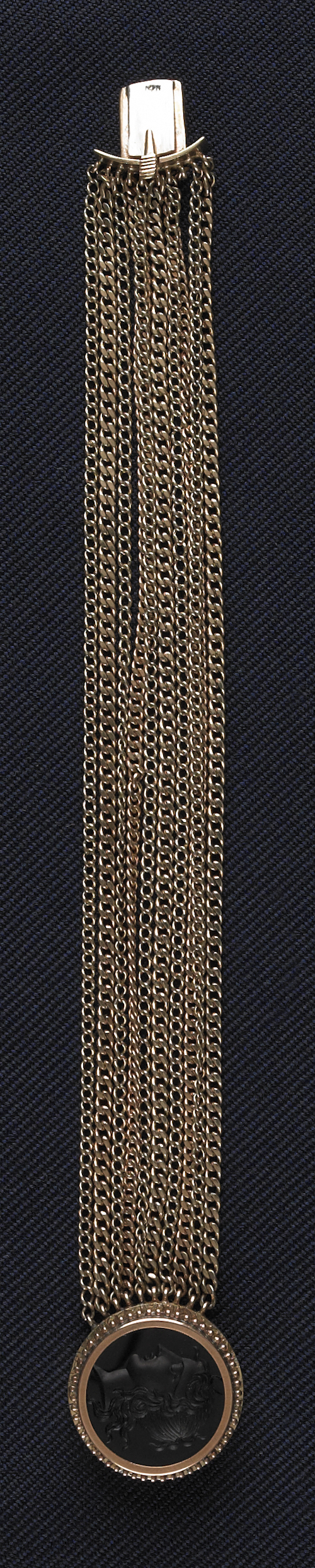 14K yellow gold ten strand gold