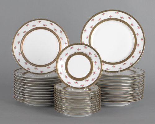 Limoges porcelain plates to include