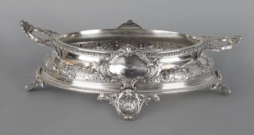 Danish silver centerpiece ca 1900 176a04