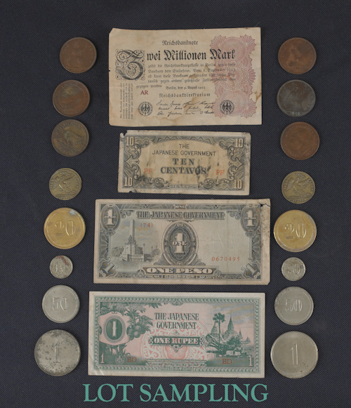 Collection of foreign coin and 176a74