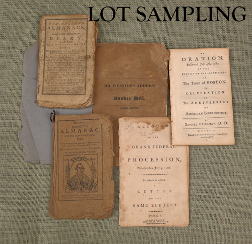 Collection of early American books 176a8a