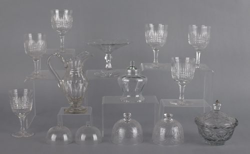 Group of decorative clear glass 176af0