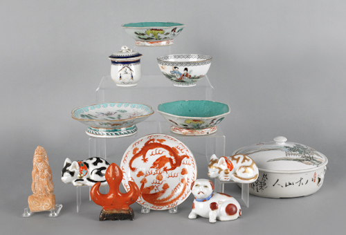 Chinese and Japanese porcelain to include