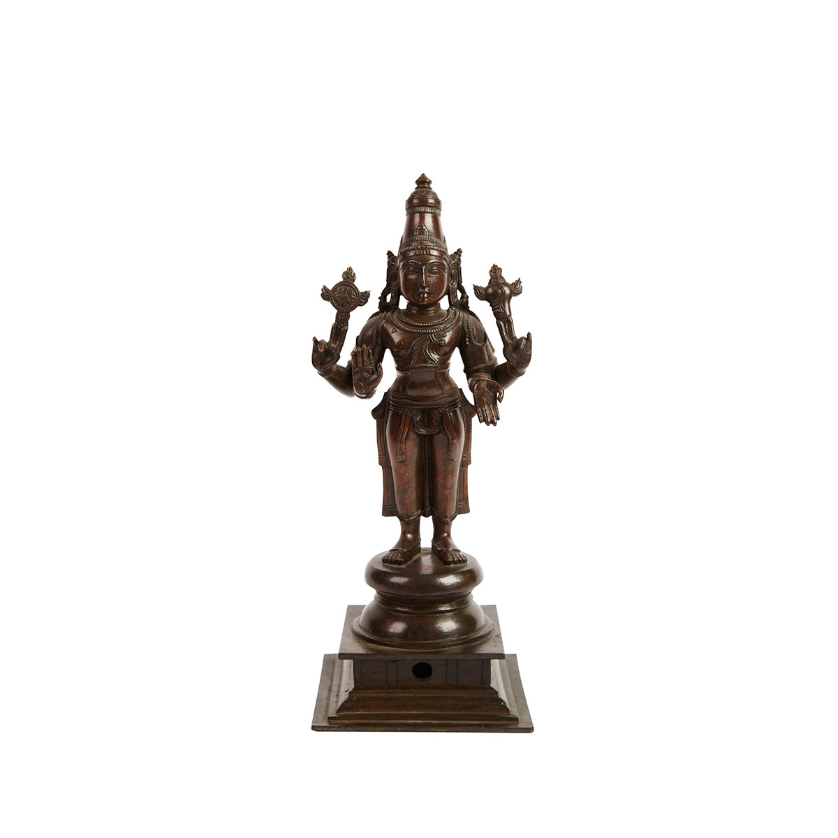 Vijayanagar-Style Bronze Figure