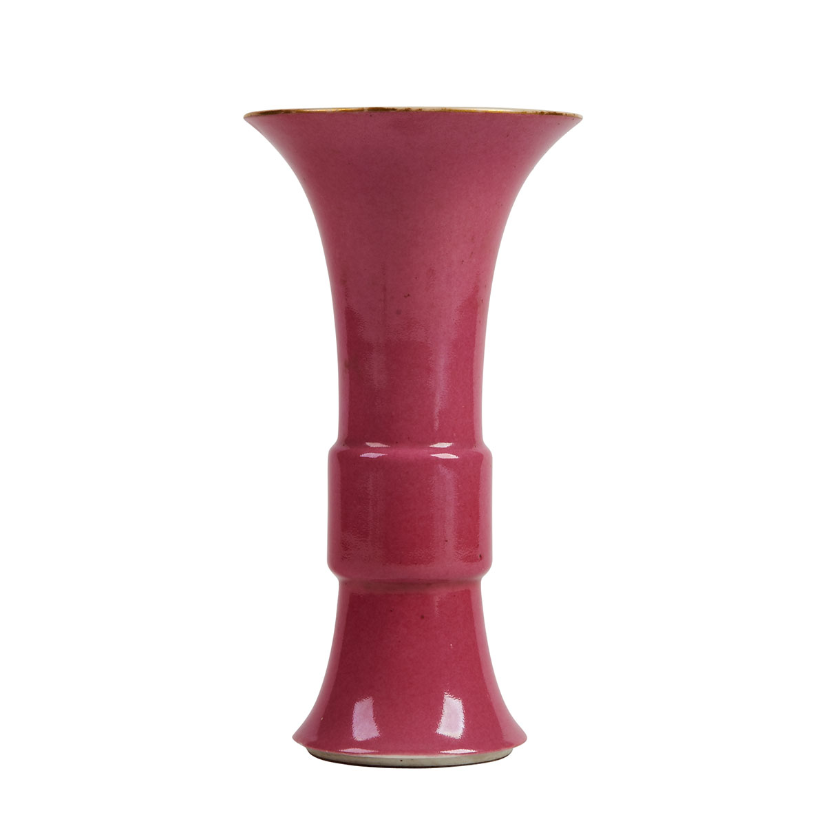 Pink Ground Gu Vase Juren Tang 176c46