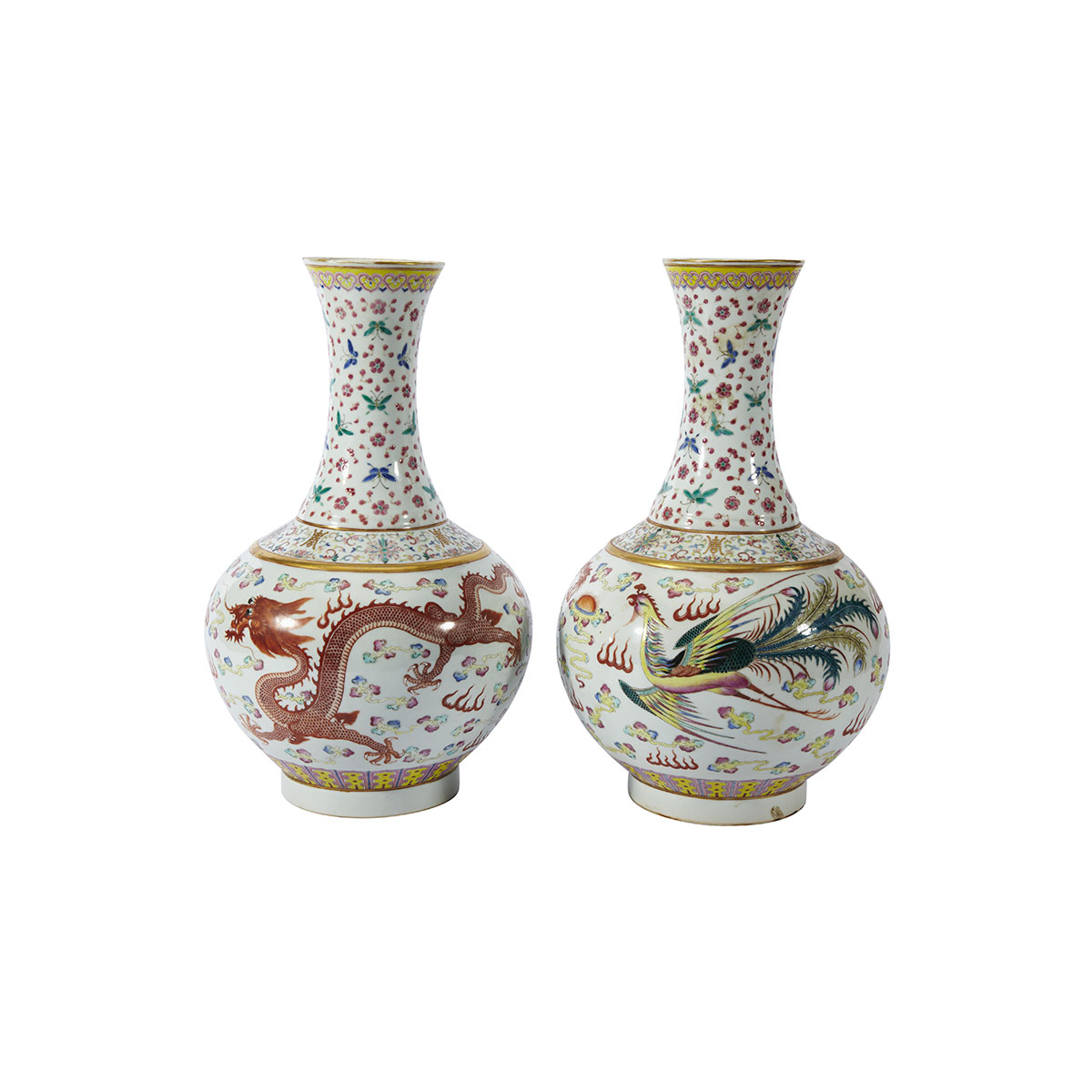 Pair of Famille Rose Dragon 176c4a