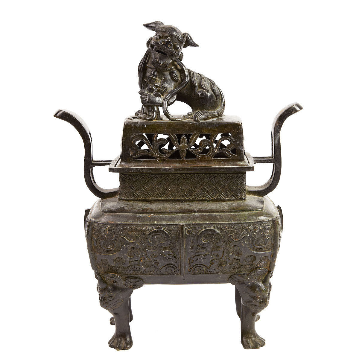 Bronze Censer and Cover 16th/17th Century