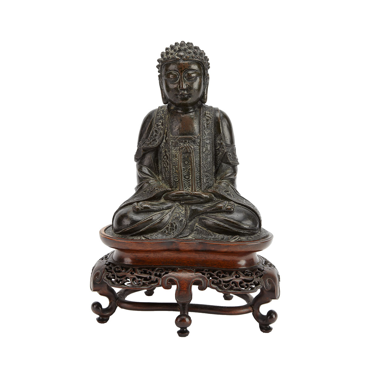 Bronze Seated Shakyamuni Buddha 176cb0