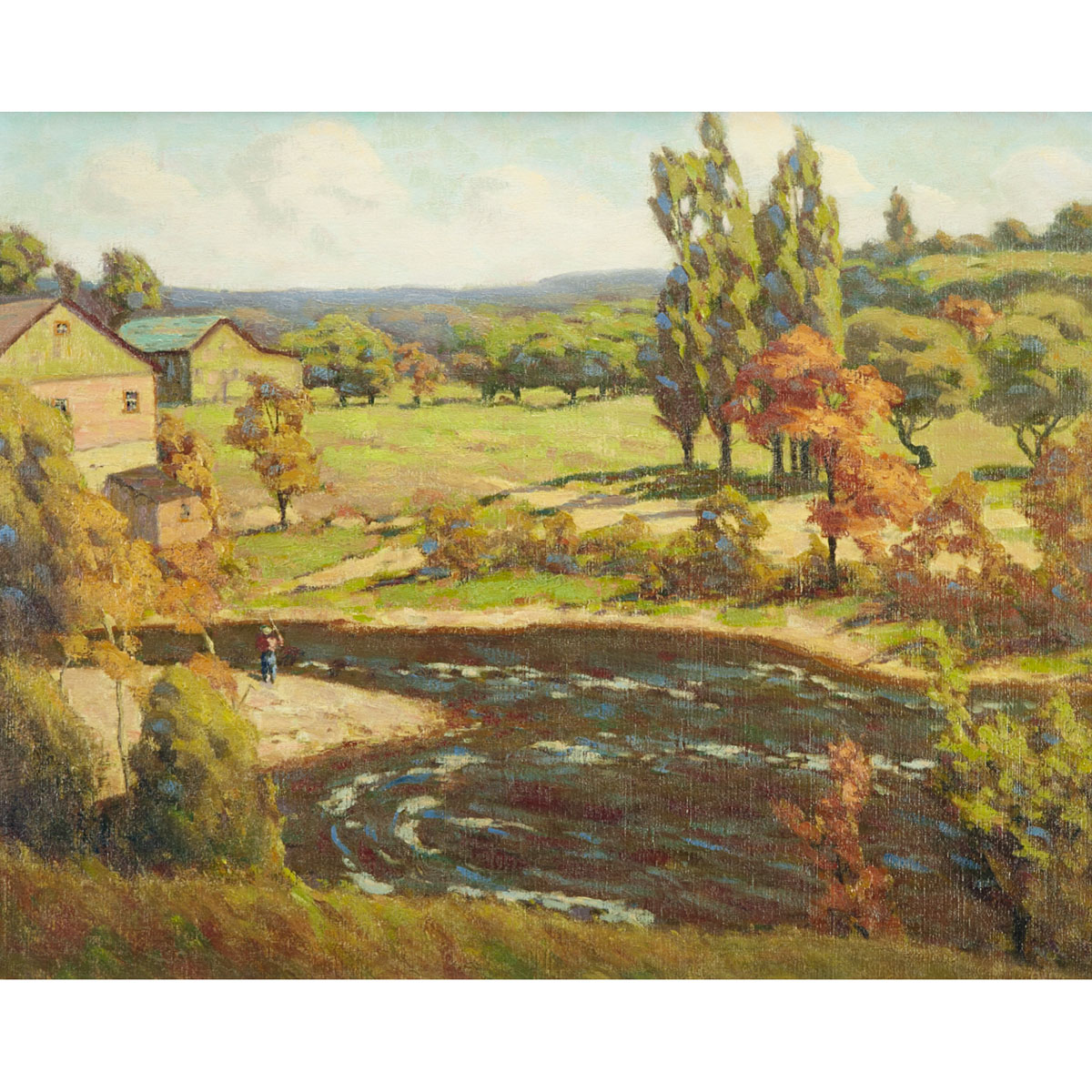 GEORGE THOMSON O.S.A. THE OLD MILL Medium: