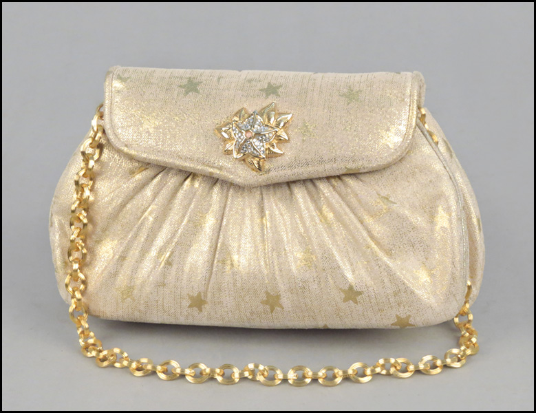 JUDITH LEIBER GOLD STARS CLUTCH 176e33