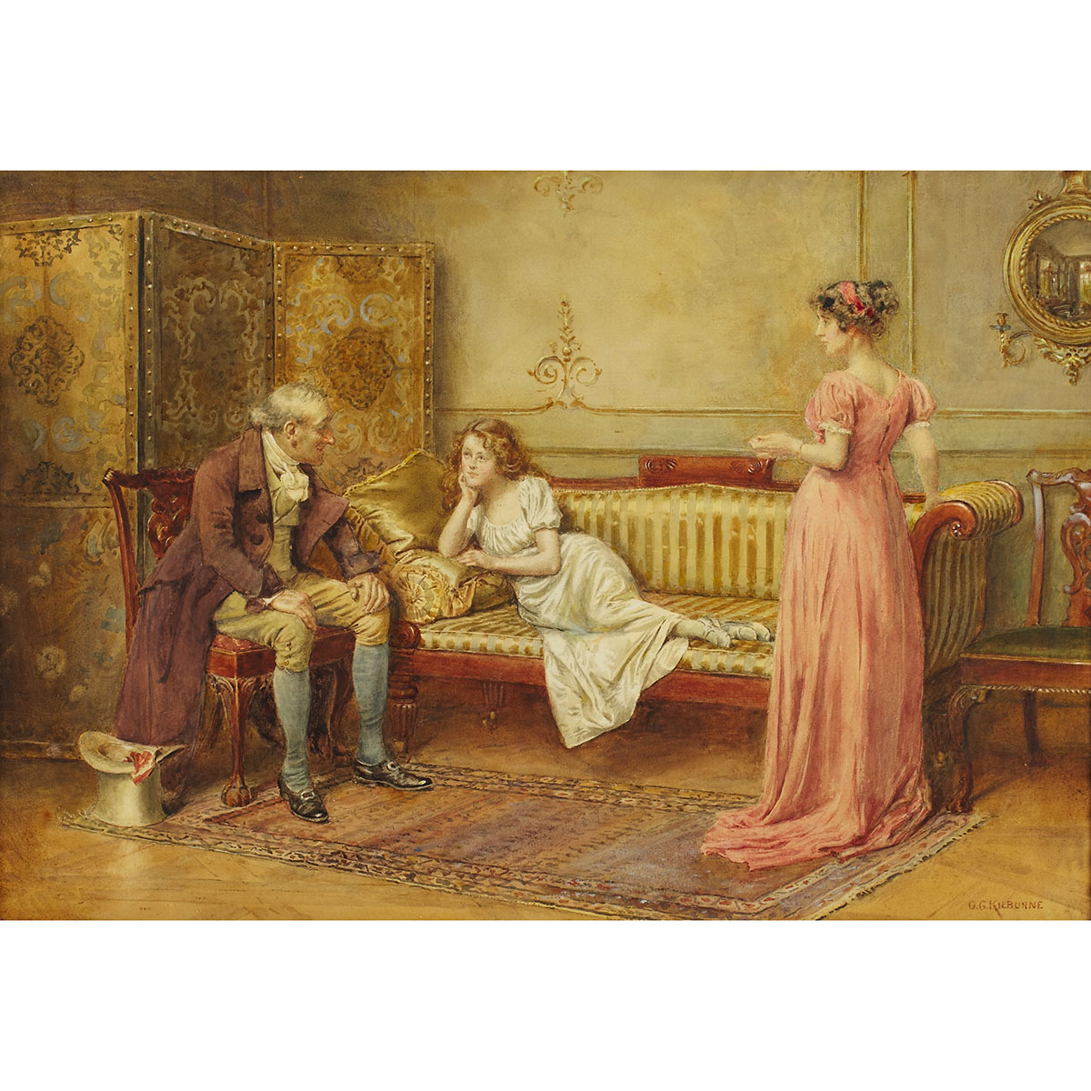 George Goodwin Kilburne 1839 1924  176f13