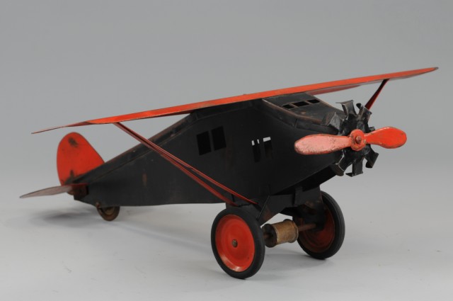 STEELCRAFT EARLY AIRPLANE C. 1929 pressed