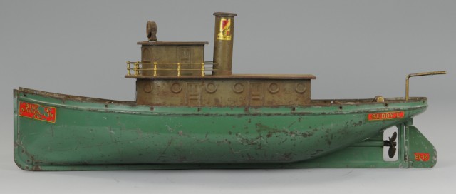 BUDDY L TUGBOAT Pressed steel 17704b