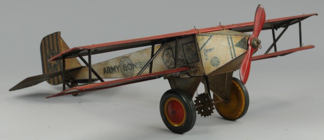 MARX ARMY BOMBER C 1929 lithographed 177047