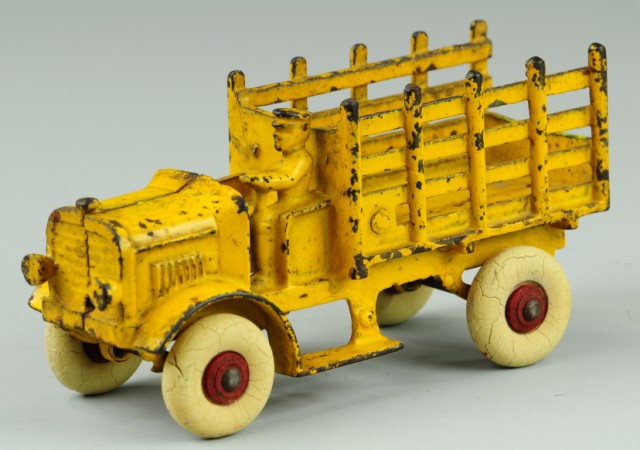 HUBLEY STAKE TRUCK Scarce open cab design