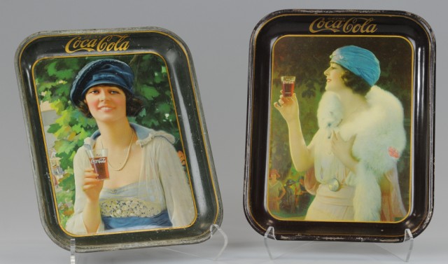 1922 AND 1925 COCA-COLA SERVING