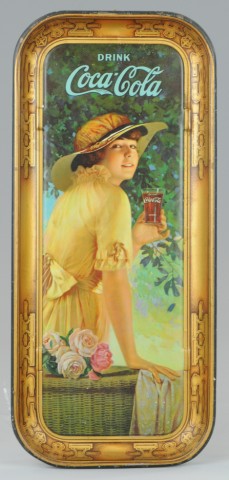 1917 Elaine Coca-Cola Serving Tray
