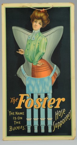 FOSTER HOSE SUPPORTERS AD SIGN Colorful