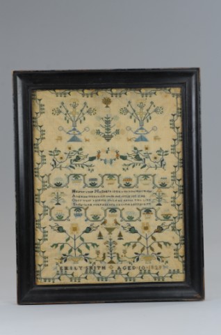 SAMPLER 1829 Bright colors reads
