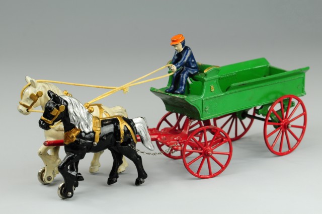 KENTON HORSEDRAWN DRAY WAGON Cast 1770cf