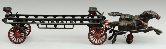 WILKENS HOOK AND LADDER WAGON Cast 1770d3