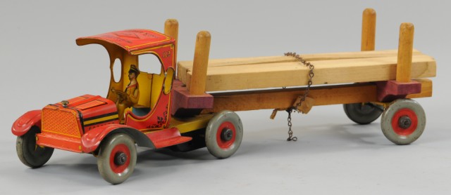 STRAUSS TIMBER KING TRUCK Lithographed