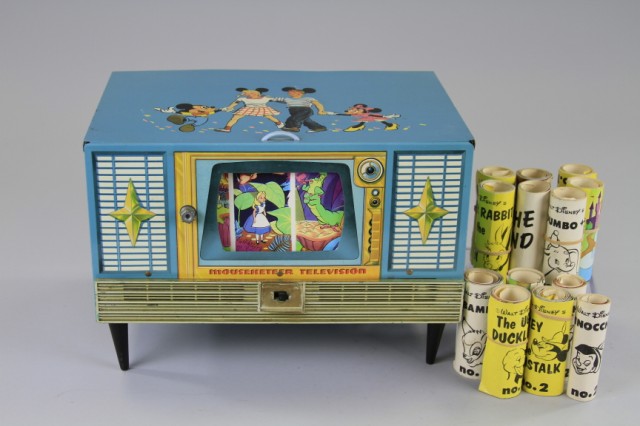 MOUSEKETEER TOY TELEVISION AND 17712a