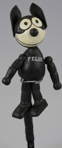 WOODEN JOINTED FELIX THE CAT  177149