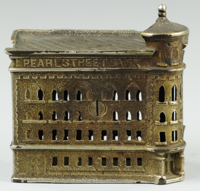 PEARL STREET STILL BANK Cast iron 17715f