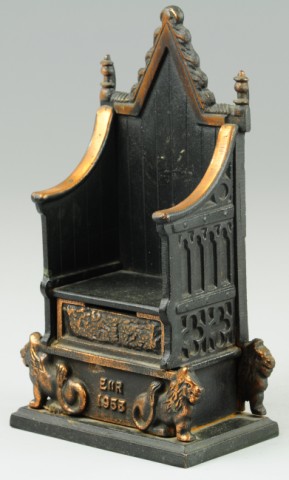 ENGLISH THRONE STILL BANK John 17717f