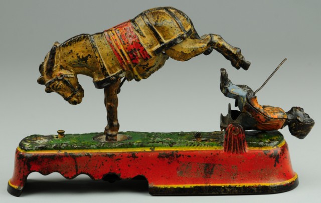 ALWAYS DID SPISE A MULE MECHANICAL BANK