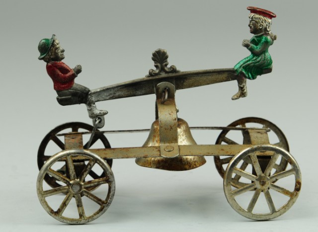JACK AND JILL ON SEESAW BELL TOY 177240