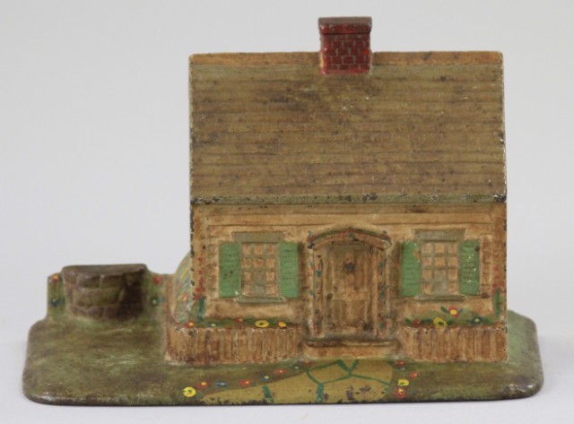 COTTAGE WITH WELL DOORSTOP Richardson 17726b