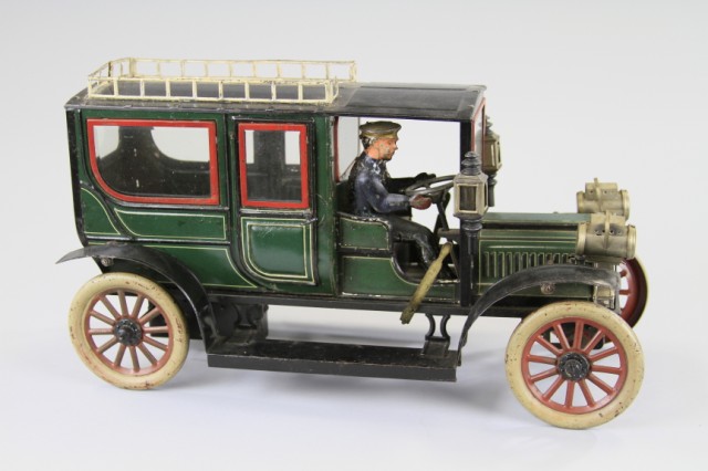 CARETTE LIMOUSINE c. 1910 lithographed