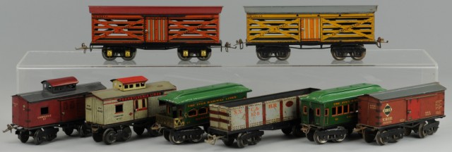 GROUPING OF IVES TRAINS O gauge 1773bf