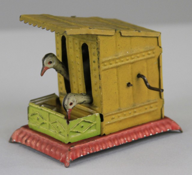MEIER PECKING GEESE PENNY TOY Germany 177400