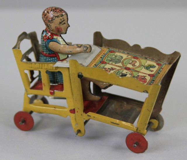 CHILD IN HIGH CHAIR PENNY TOY Fischer 17740a