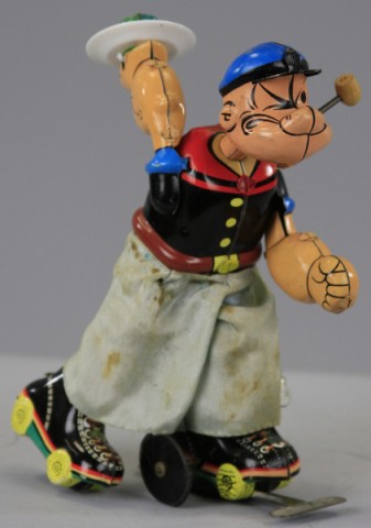 POPEYE SKATER Linemar Toys lithographed 17745c