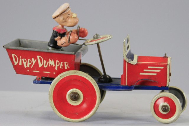 POPEYE DIPPY DUMPER Marx lithographed 177459