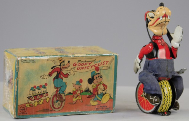 BOXED GOOFY THE UNICYCLIST Linemar 177478