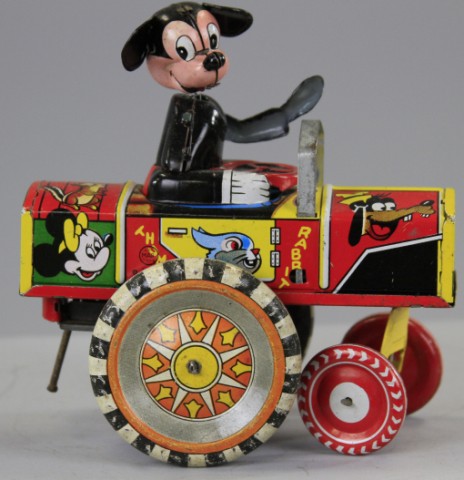 MICKEY MOUSE DIPSY CAR Linemar 17747c