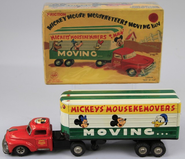 BOXED MICKEY S MOUSEKEMOVERS TRUCK 177475