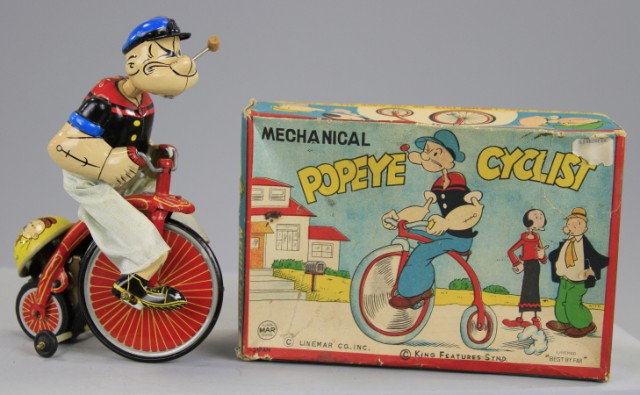 POPEYE CYCLIST Copy King Features 17749a