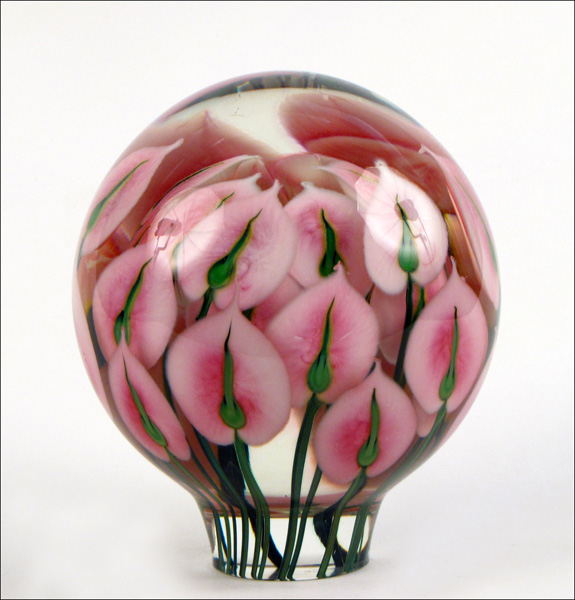 DANIEL LOTTON FLORAL MAGNUM PAPERWEIGHT  1774e9