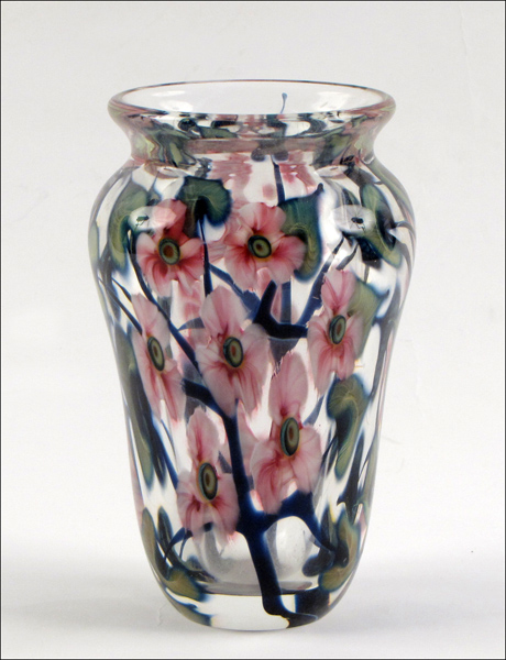 JOHN LOTTON GLASS MULTI FLORAL 1774f0