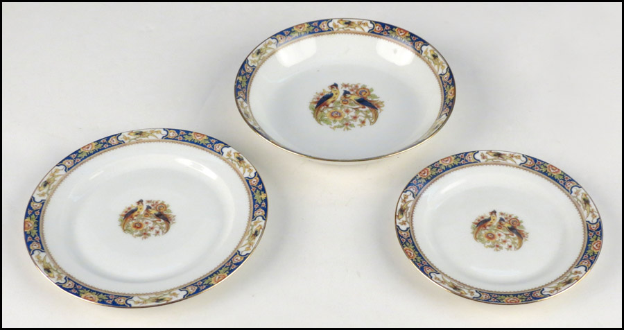 VIGNAUD LIMOGES PORCELAIN PARTIAL